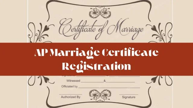 AP Marriage Certificate Registration