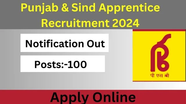 Punjab and Sind Bank Apprentice Recruitment