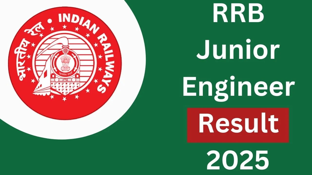 RRB Junior Engineer JE Result  Cutoff  Marks 2025 Declared